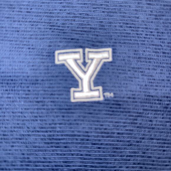 Tommy Bahama Yale University Polo Shirt Men XXL 2XL Embroidered Blue - Picture 2 of 8